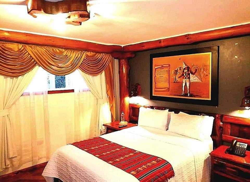 Hotel Maderanegra By Huasicama Latacunga Rom bilde